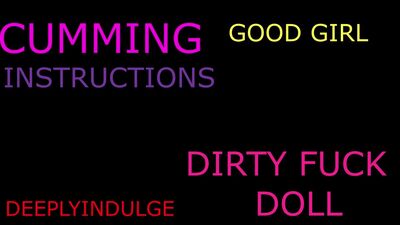 intense dirty cumming instructions to make you A GOOD NEEDY WHORE (AUDIO ROLEPLAY) INTENSE DIRTY