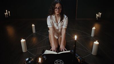 3d Real Life Anime Hentai Horror - Nerdy Schoolgirl Summons Sex Demon After Getting Bullied