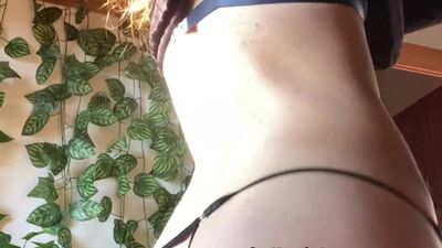 I Model My Lingerie For You While Dancing Like A Naughty Redhead Slut