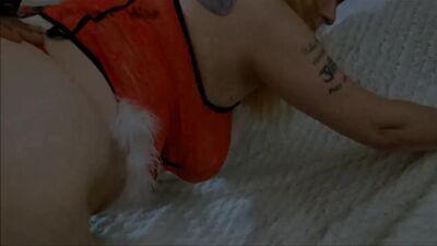 All I Want For Christmas Is a Nice Big Cock - Granny Get's a Good Pounding