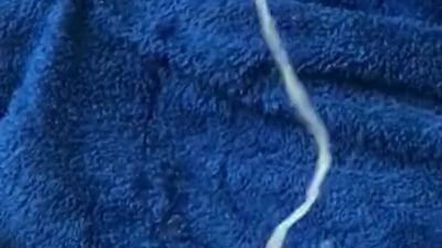 Slow motion cum shot