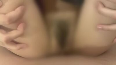 【接写】彼女の正常位接写