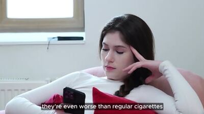 Teen Girl Was Fucked By Stepfather With Big Dick For Smoking E-cigarette(2160p) - Hot Pearl
