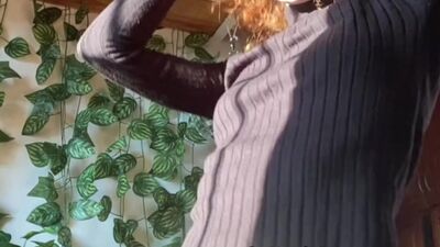 Striptease Compilation: Redhead Slowly Undressing In Lingerie Just For You