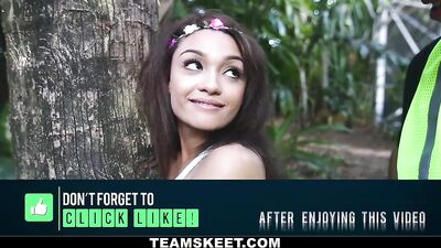 Flower Child Dicked Down Outdoors