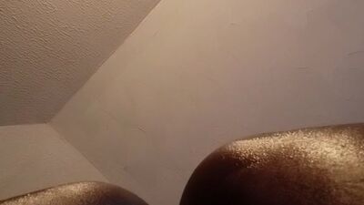 Ebony Thinks About Her Bf Best friend While Playing with Herself