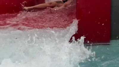 snow pool spa porn star business trip