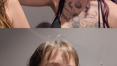 porn star business trip snow hot pool