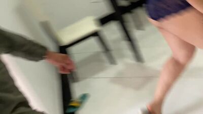 the plumber undresses my pussy