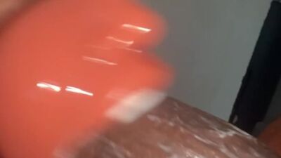 How I stretched my toy after making a tribute to a hot bbc slut