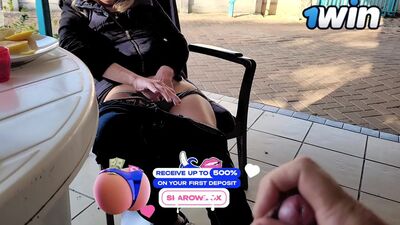 Would you start jerking of infront of a random girl and cum in her panties ?