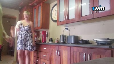 Early morning kitchen sex is the best