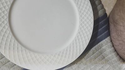 Dinner is served. Who wants cum