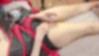 2 times cum♡ pink shaved pussy♡