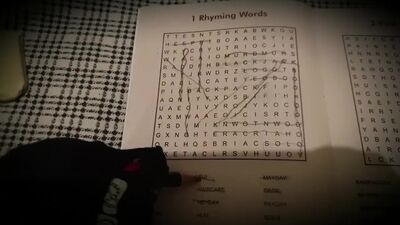 Rhyming. Word Search 1