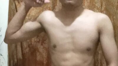 asian boy with big dick masturbation until cum