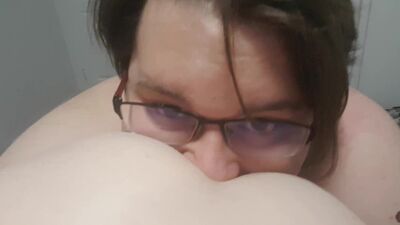 Worshiping Mistress's Ass Hole