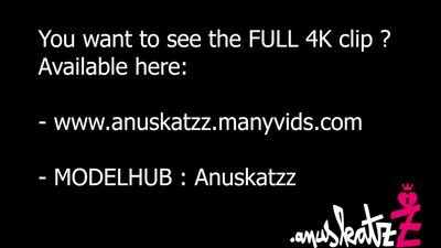 Erstes mal ANAL für süßes tattoowiertes Mädchen - Anuskatzz spielt mit TATTOO Frau bis zum ORGASMUS