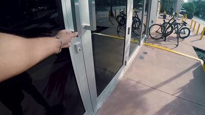 This tourist wanted to see my apartment in downtown...