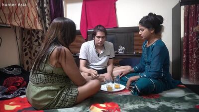 After drink and smoke , Daisy and Sonam made hunter Cum 2 times