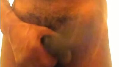 Big black dick swanging