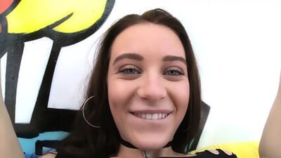 Blue Eyes In GONZO - Lana Rhoades