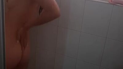 I lose a bet with my stepcousin & I have to film taking a shower for my coworkers