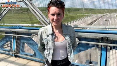 Public Roadside Romp: Risky Public Sex on Pedestrian Bridge