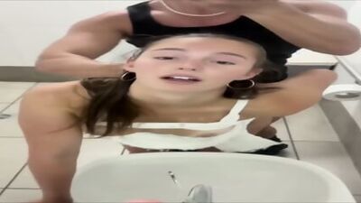 This Stud Fucks A Street Whore In The Toilet - Elle Alexandra