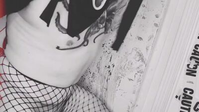 Ghostface Masturbating in Shower Horror Porn