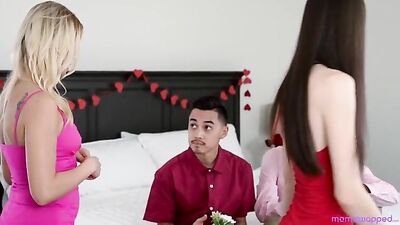 Our Stepmoms Help Us Cum Before The Valentines Dance - S3:E4