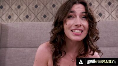 OUT OF THE FAMILY - Cute Babe Chanel Camryn Enjoys Riding Her Stepbrother's Cock