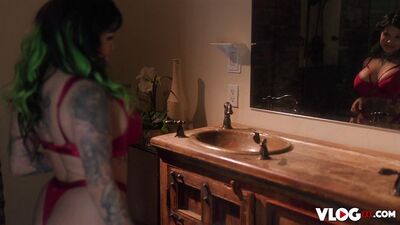 Tattooed Xwife Karen Cant Get Enough With Her Big Dicked Ex Husband