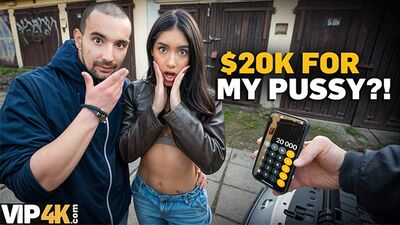 VIP4K. He wanted to buy a car, but instead sold his Girlfriend's Pussy to a Stranger