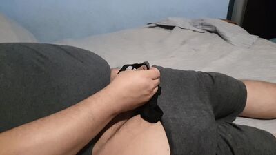 I masturbated with my ex-girlfriend's thong (gift of her)