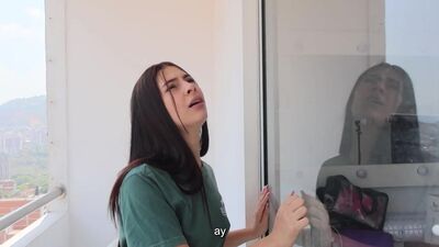 Locked up with my wet jeans