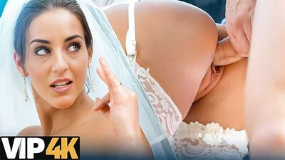 BRIDE4K. She gave her tight pussy to a freaky gardener