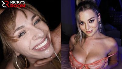 BIG TITS SHOWDOWN - Angel Youngs VS Blake Blossom