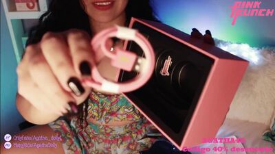 Descubriendo PINKPUNCH ???? un vibrador de otro planeta ???? UNBOXING - AGATHA DOLLY UNBOXING