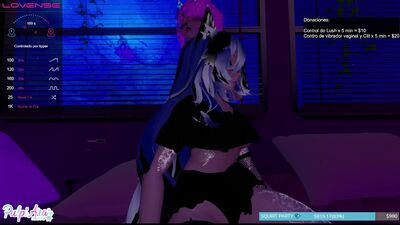 Chicas Vtubers se masturban en vivo ¡Multiples Squirts! ???? | Pulpi x Moomochi - CH 05/05/22