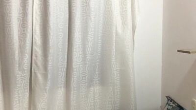 I suck my girlfriend's tits and ask her to scissor me.