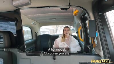 Fake Taxi Stunning Lingerie Model is Happy to have Hard Fast Sex with the driver