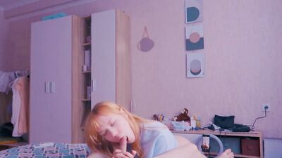 Cozy homemade sex with all natural teen girlfriend