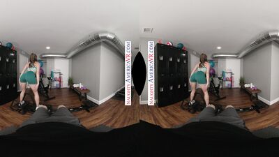 Fit babe Katie Kush Gets horny and needs your cock in the gym