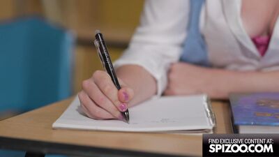 Lily Bell Fucks The New Teacher