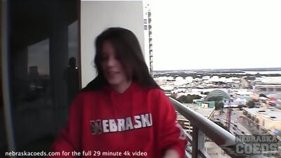 Pretty Nebraska Girl Hosting My Nebraska Show Naked Behind The Scenes