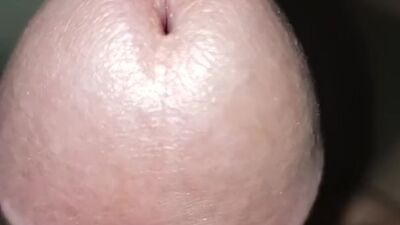 Playing with my hard cock