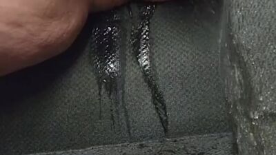 First time Pissing on a couch