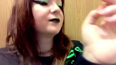 Babygirl_goth SFW Smoking Video