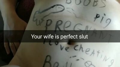 My wife is a perfect slut for free fucking [Cuckold. Snapchat]